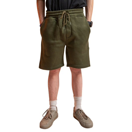 Olive Leisure Shorts for Men