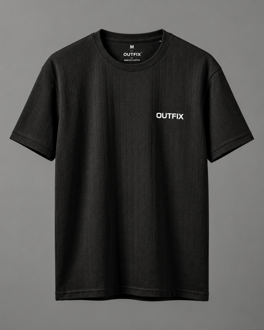 Architectural Blueprint Tee – Onyx Black