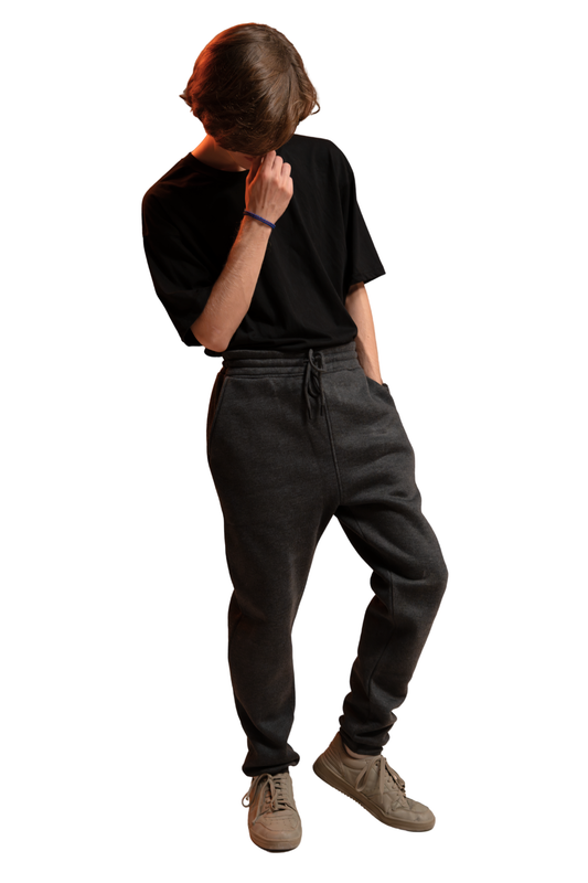 Pewter Plush Trouser