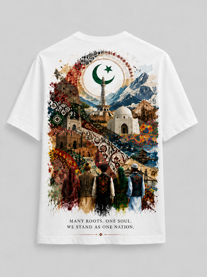 One Nation Tee — Many Roots, One Soul