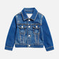 Collar Neck Denim Jacket
